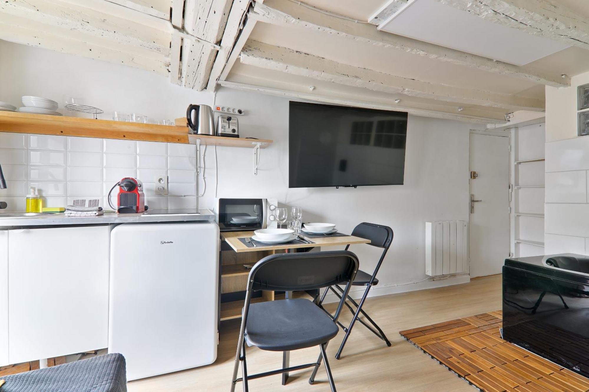 Studio Appartement Quartier Saint-Michel Notre-Dame 3 Free Netflix Paris Eksteriør billede